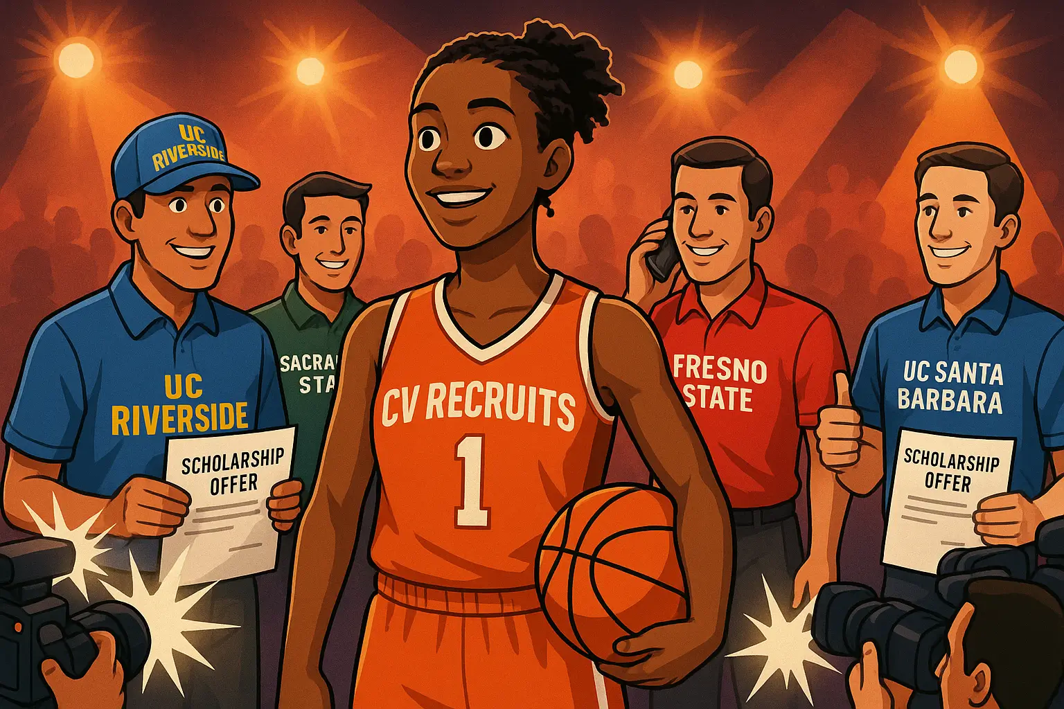 children playing soccer